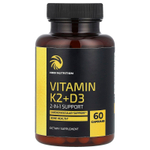 Nobi Nutrition, Витамин K2 + D3`` 60 капсул
