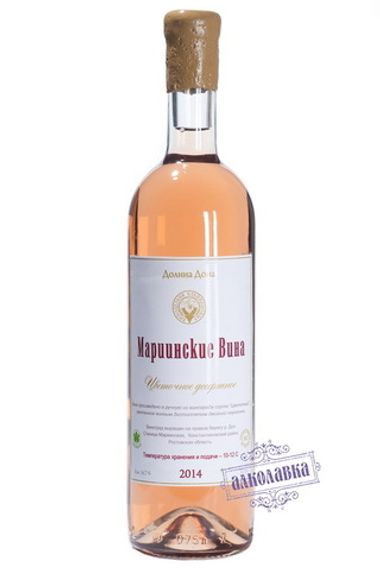 Вино Мариинское Цветочное Десертное белое сладкое крепленое