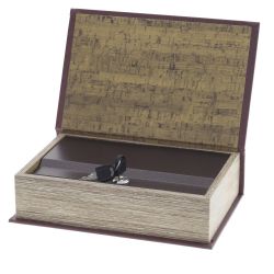 GAEM Шкатулка-книга сейф, L17,5 W6,5 H27 см