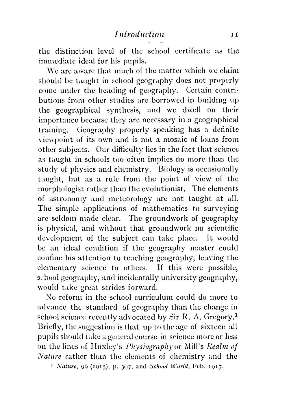 The scope of school geography | R. N. Brown