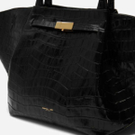 Сумка DeMellier The Midi New York Black Croc-Effect