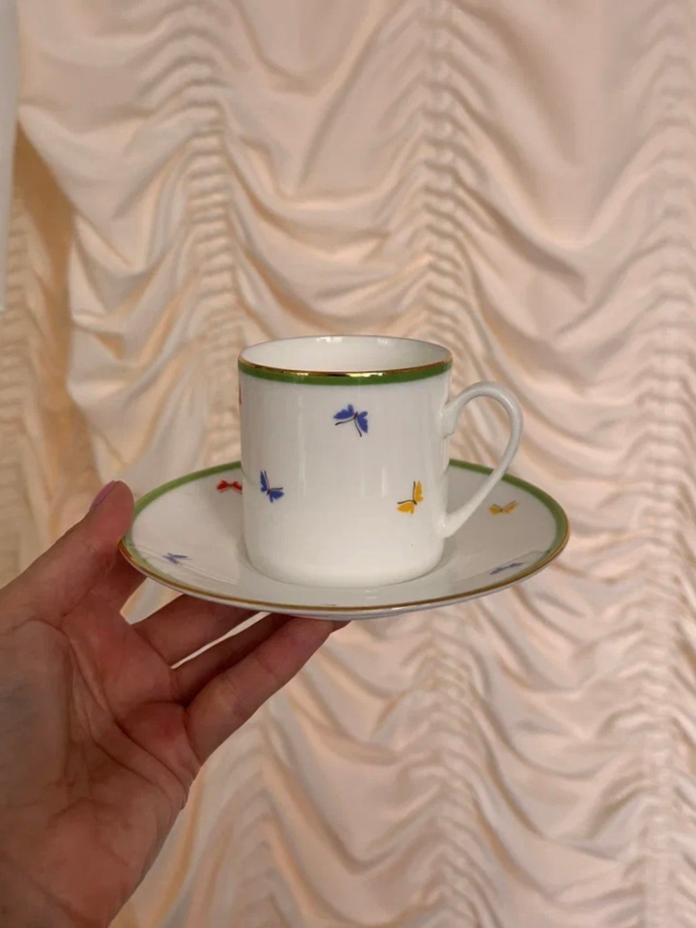 Кофейная пара Hanae Mori by Yamaka