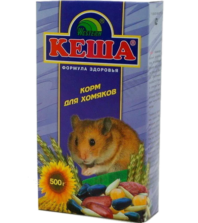 Кеша для хомяков 500гр. (стандарт)
