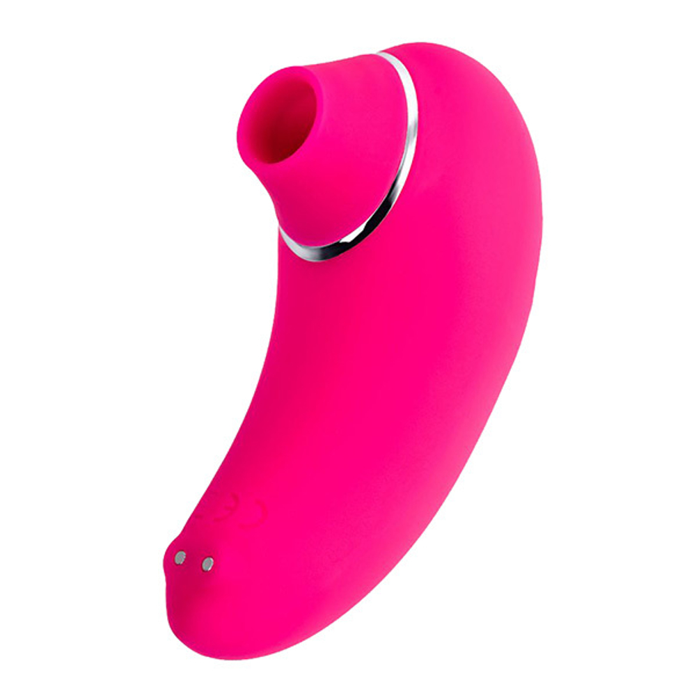 Розовый вакуум-волновой бесконтактный стимулятор клитора ToyFa L'eroina Laly 561024
