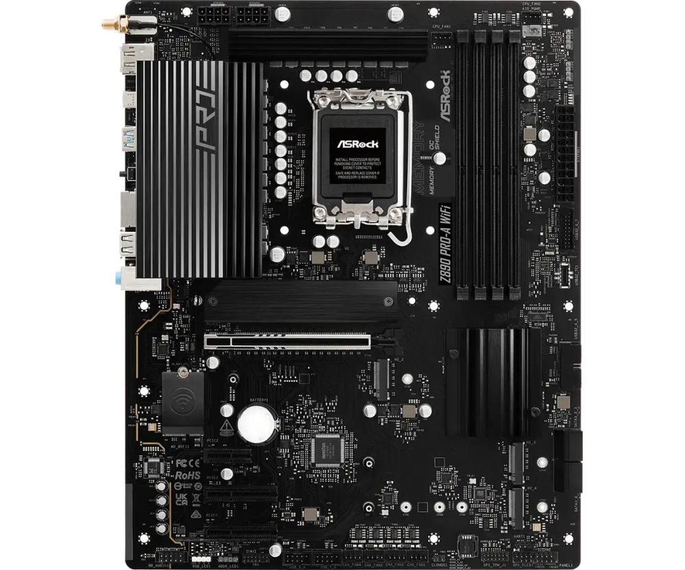 Материнская плата ASRock Z890 PRO-A WIFI (90-MXBP60-A0UAYZ)