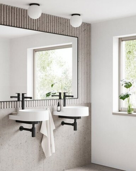 Умывальник Yard 400 с отверстием под смеситель