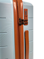 Средний чемодан Mironpan 23102, Голубой, M+