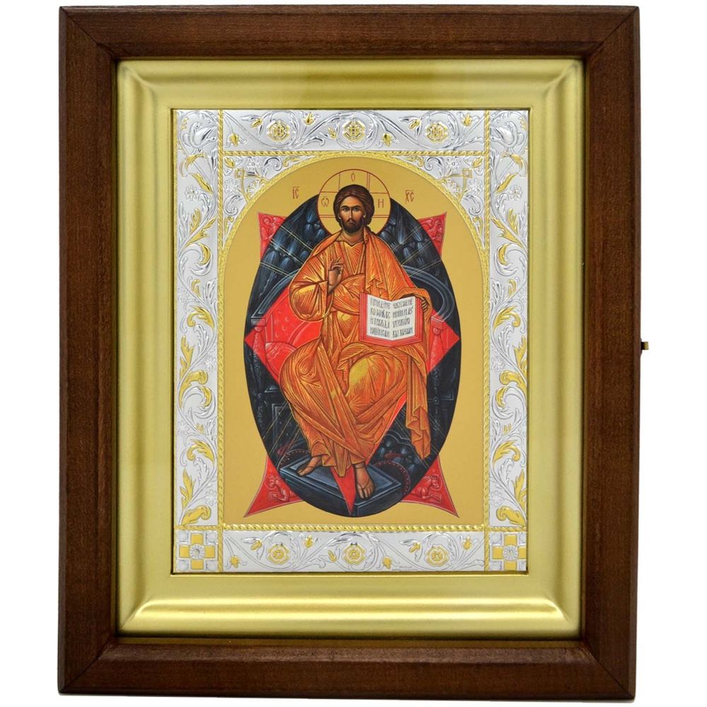 Спас в силах. Икона, писанная в монастыре.