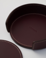 Набор круглых костеров для бокалов Merlot | 6 шт