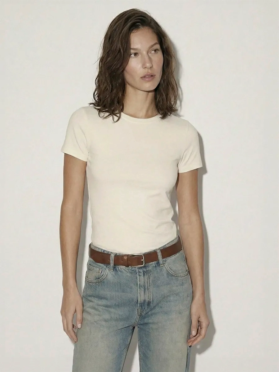 Футболка базовая приталенная