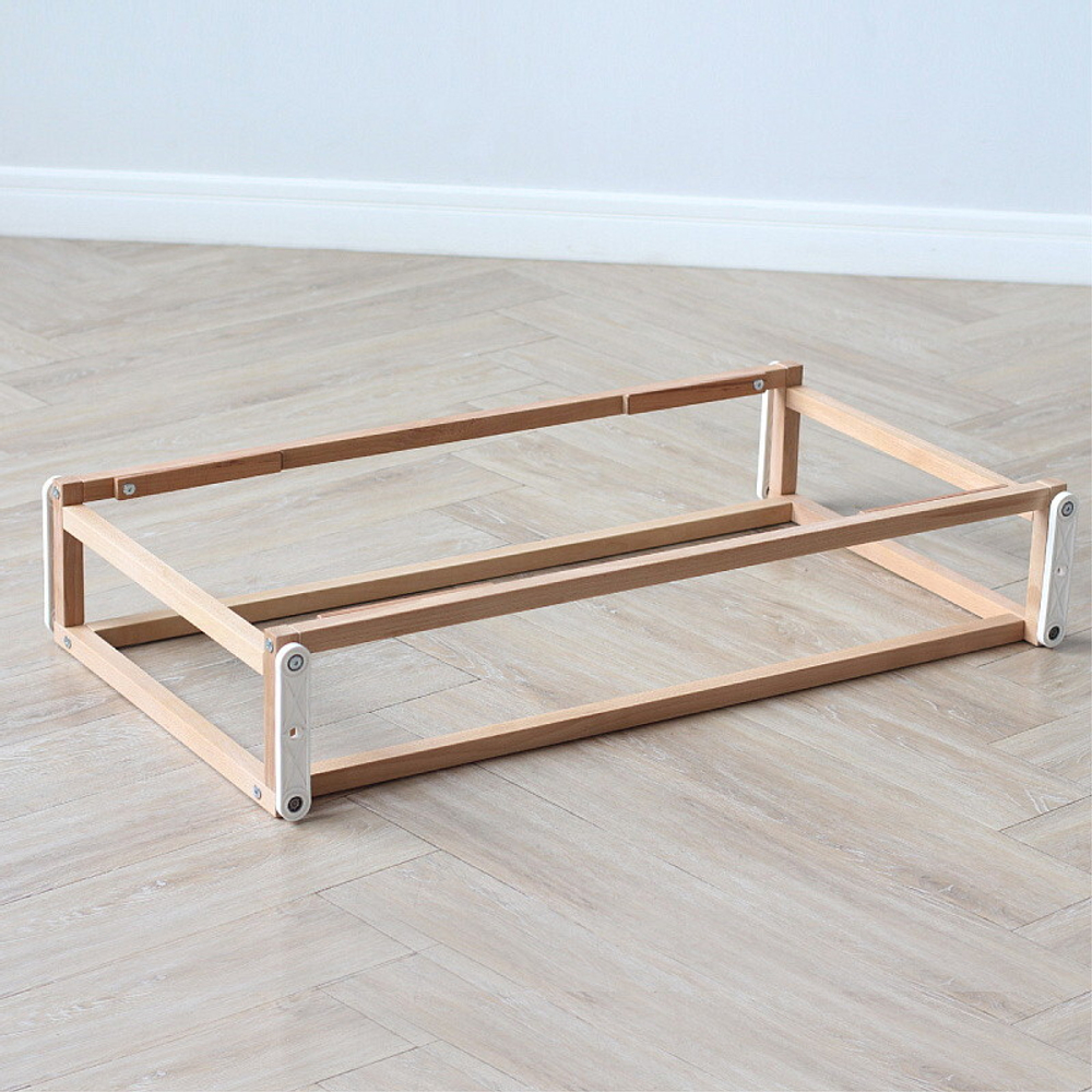 Детская кроватка Фабрика Облаков Onlybaby Scandi маятник продольный latte