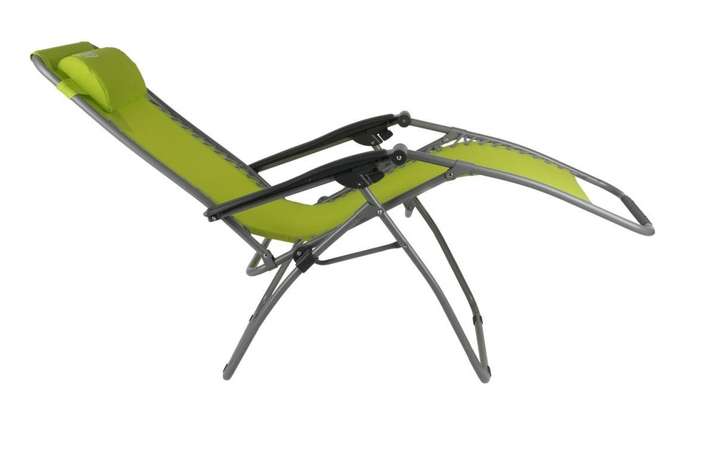 Складное кресло-шезлонг для дачи Premier PR-211 с регулировкой спинки