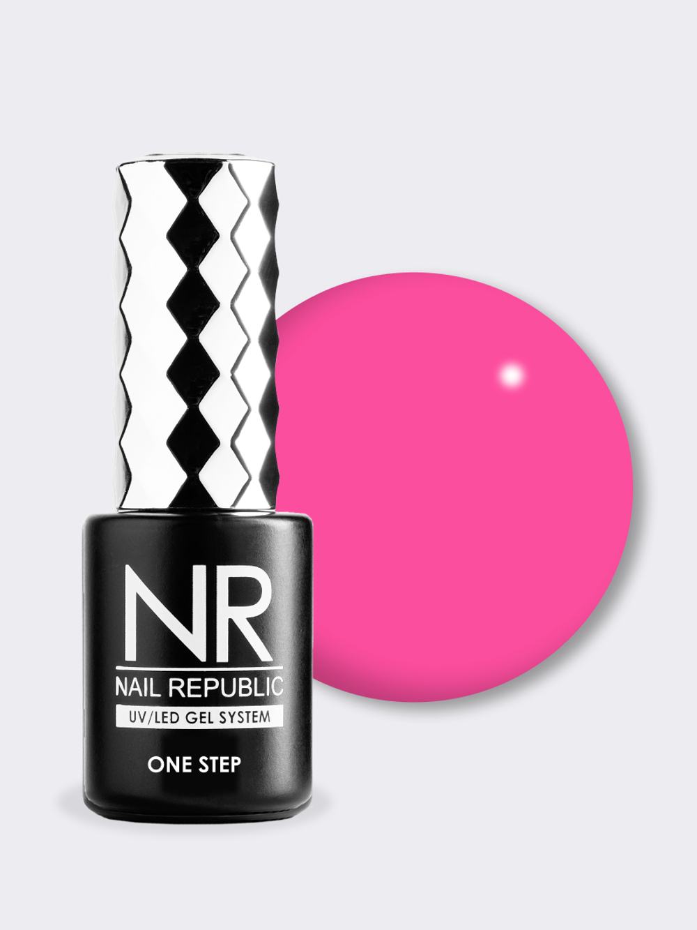 Nail Republic Гель-лак One Step 05 Розовый однофазный, 10 мл