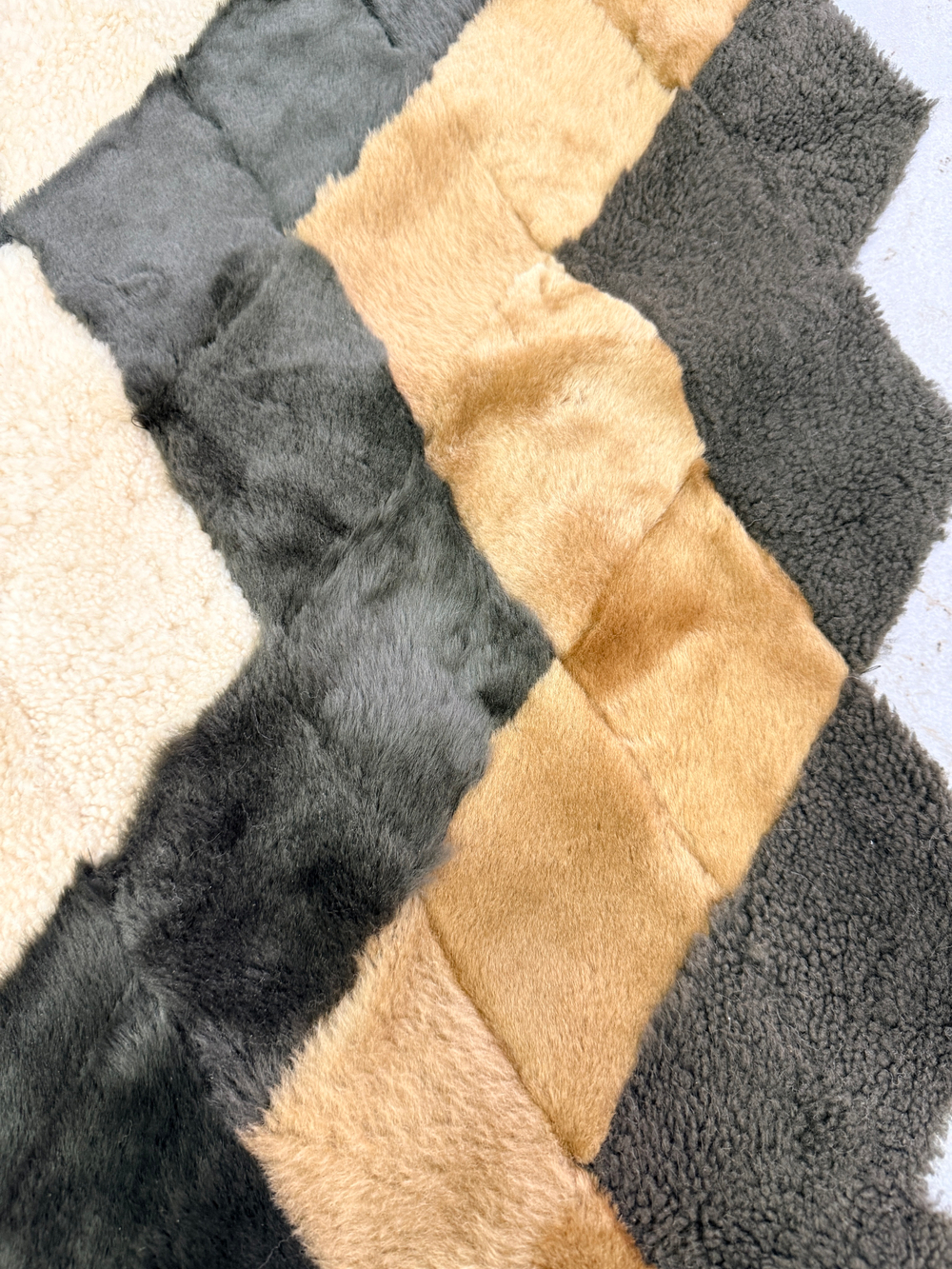 Меховой Коврик прикроватный накидка на кресло из овчины