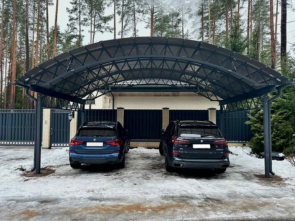 Арочный навес для автомобиля SK00306