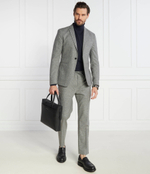 Хлопковый пиджак Calvin Klein - серый(K10K111706)