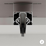 Шинопровод магнитный в натяжной потолок Arte Lamp LINEA-ACCESSORIES A474306 3м