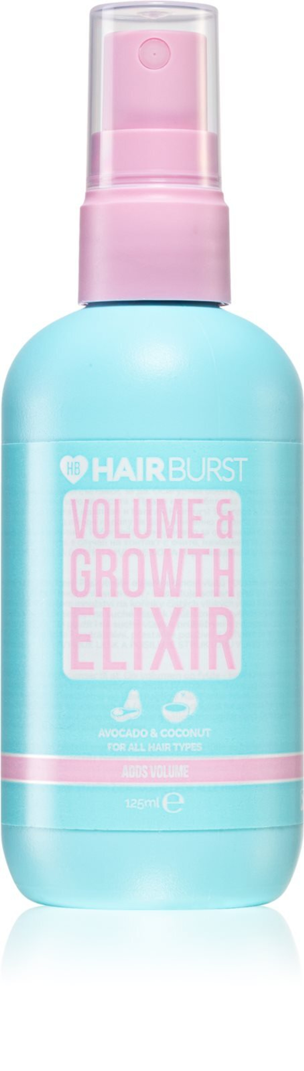 Hairburst Volume & Growth Elixir - спрей для объема для роста волос и укрепления луковиц /   125  ml  / GTIN 5060743580882