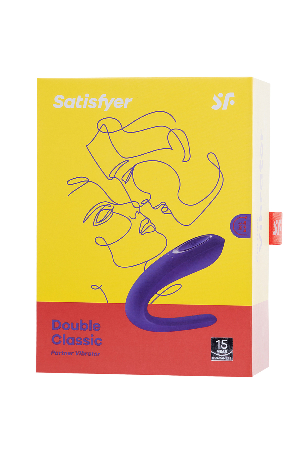 Многофункциональный стимулятор для пар Satisfyer Partner Toy, силикон, фиолетовый, 18,5 см.