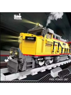Конструктор Железная дорога локомотив AC6000CW 1162 детали