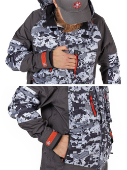 Костюм демисезон. Norfin PRO DRY 3 CAMO 06 р.XXXL