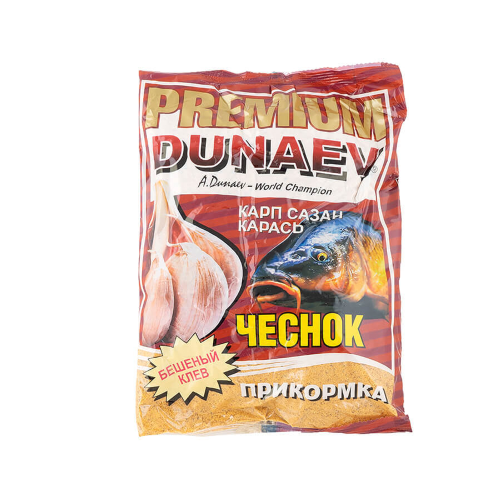 Прикормка "DUNAEV-PREMIUM" 1кг Карп-Сазан Чеснок