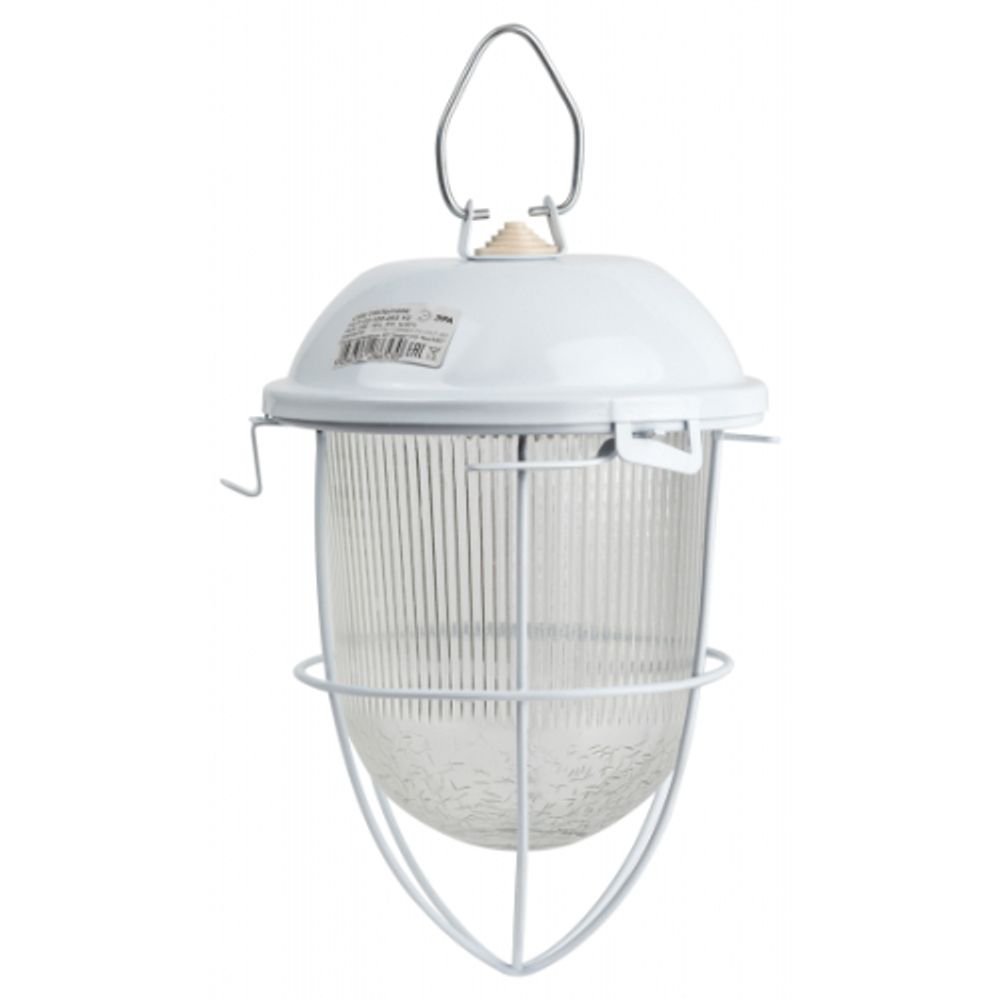 Светильник ЭРА НСП 41-200-003 с решеткой Желудь сталь стекло IP54 E27 max 200Вт 172х306х315 белый