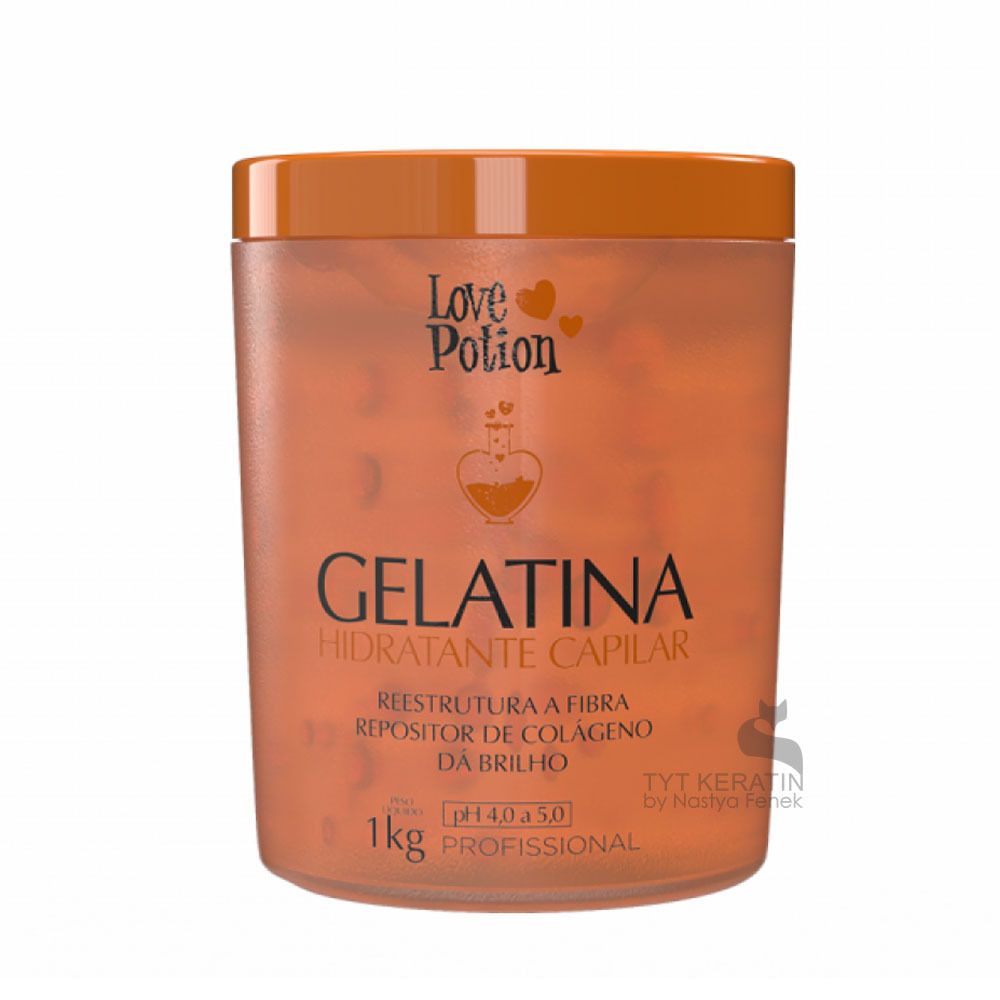 Love Potion Коллагеновый восполнитель Gelatina Orange