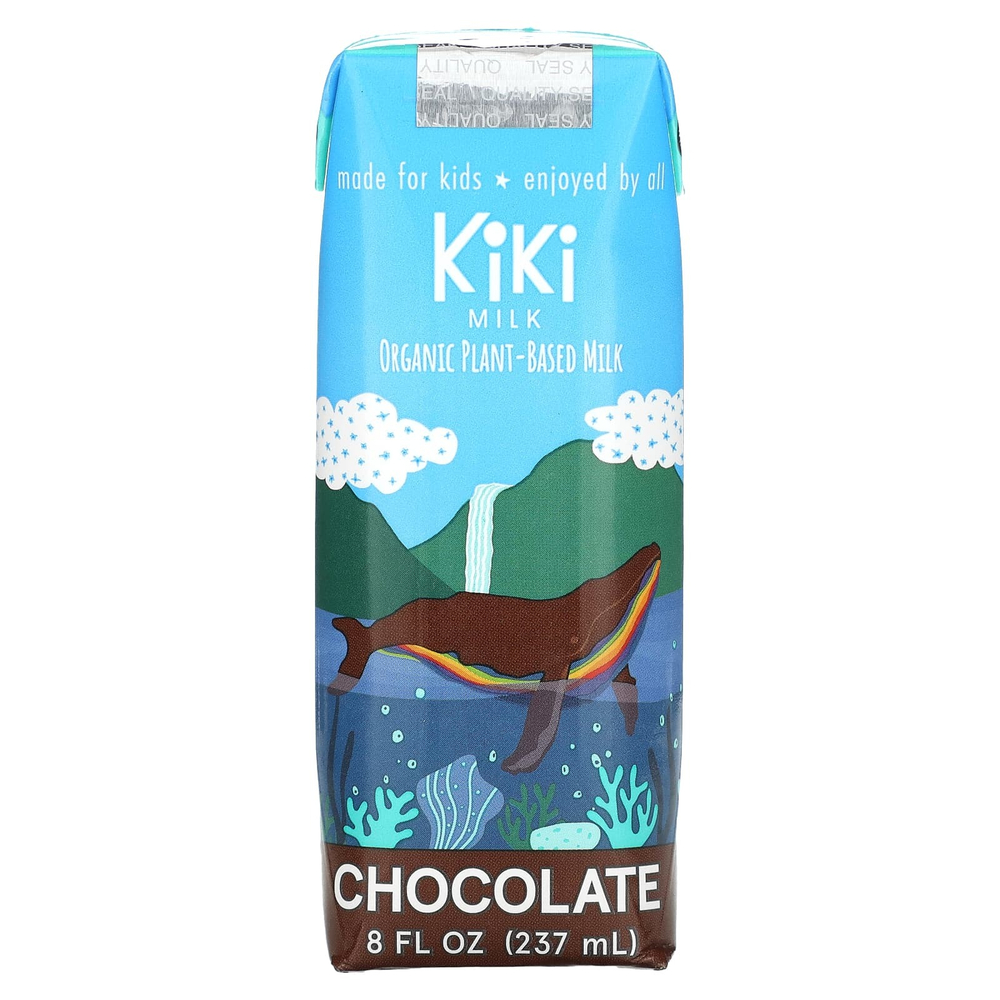 Kiki Milk, Органическое растительное молоко, шоколад, 237 мл (8 жидк. унц.)
