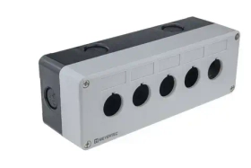 Корпус кнопочного поста, 4 отверстия, серый MTB2-PE4 арт.: 53104