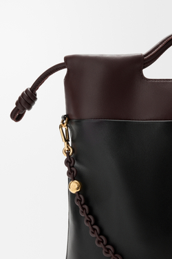 Loewe Сумка-тоут Flamenco из мягкой кожи ягненка наппа, черный