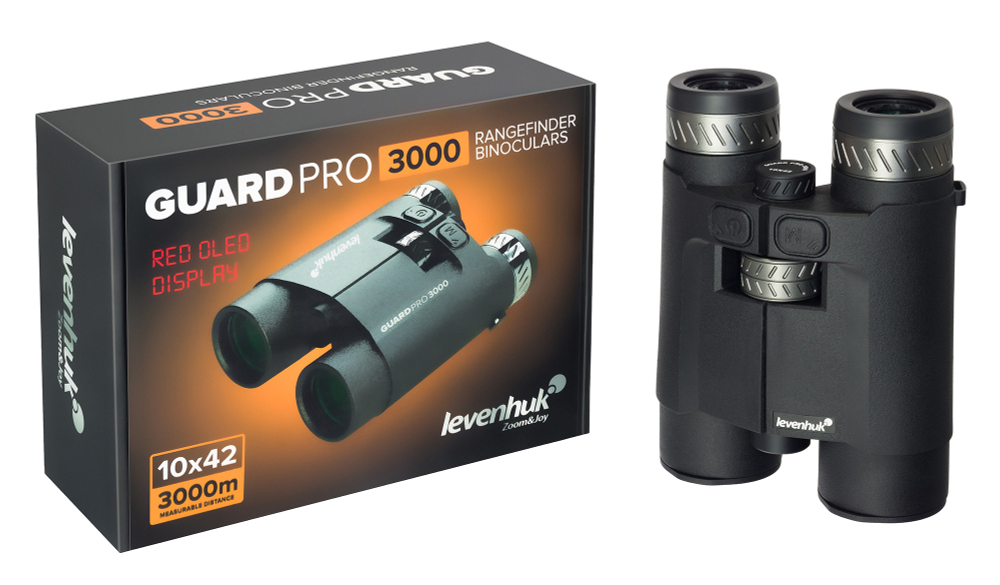 Бинокль с дальномером Levenhuk Guard PRO 3000