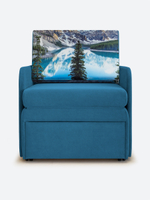 Кресло-кровать "Миник" с подлокотниками Dream Denim купон Пейзаж