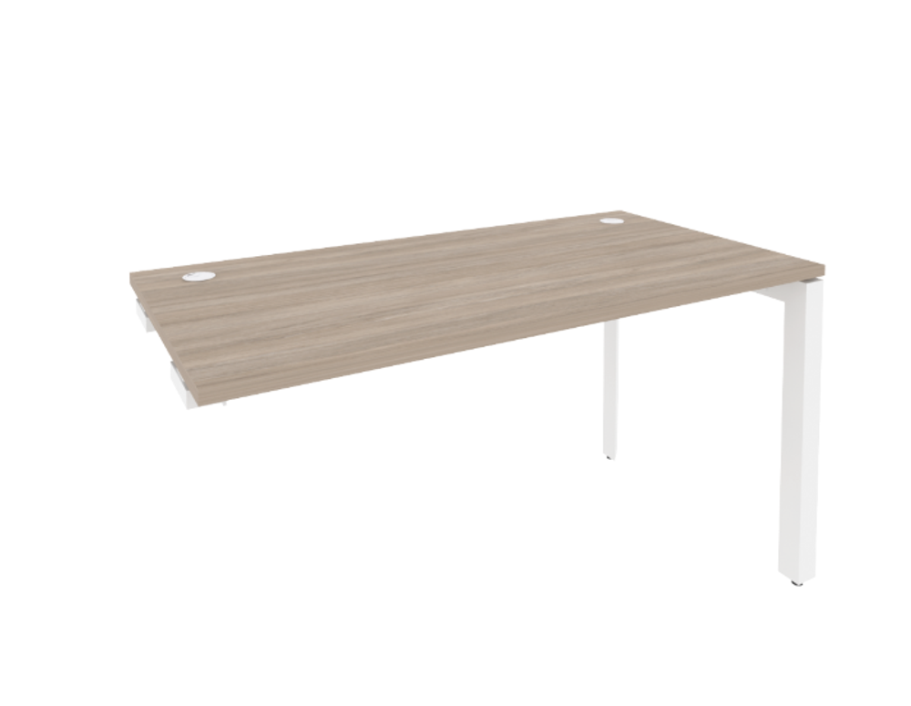 Стол-приставка на П-образном м/к к опорным элементам Onix