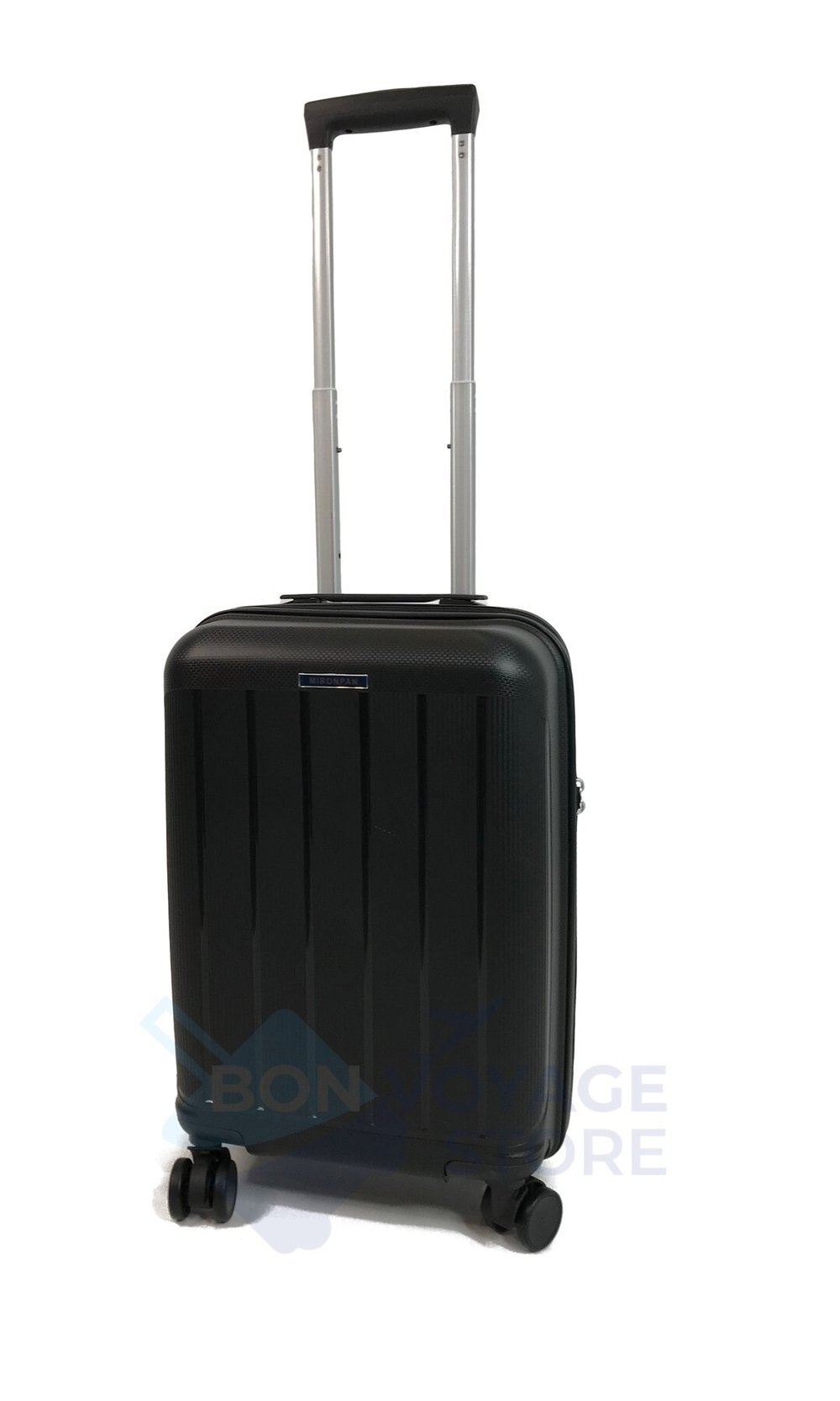 Маленький чемодан Mironpan-V, Черный, S (полипропилен)