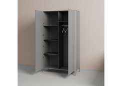 Шкаф Type 2-х створчатый 210х120 см (серый)