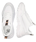 Кожаные кроссовки Just Cavalli - белый(77RA3SL4ZPA71)