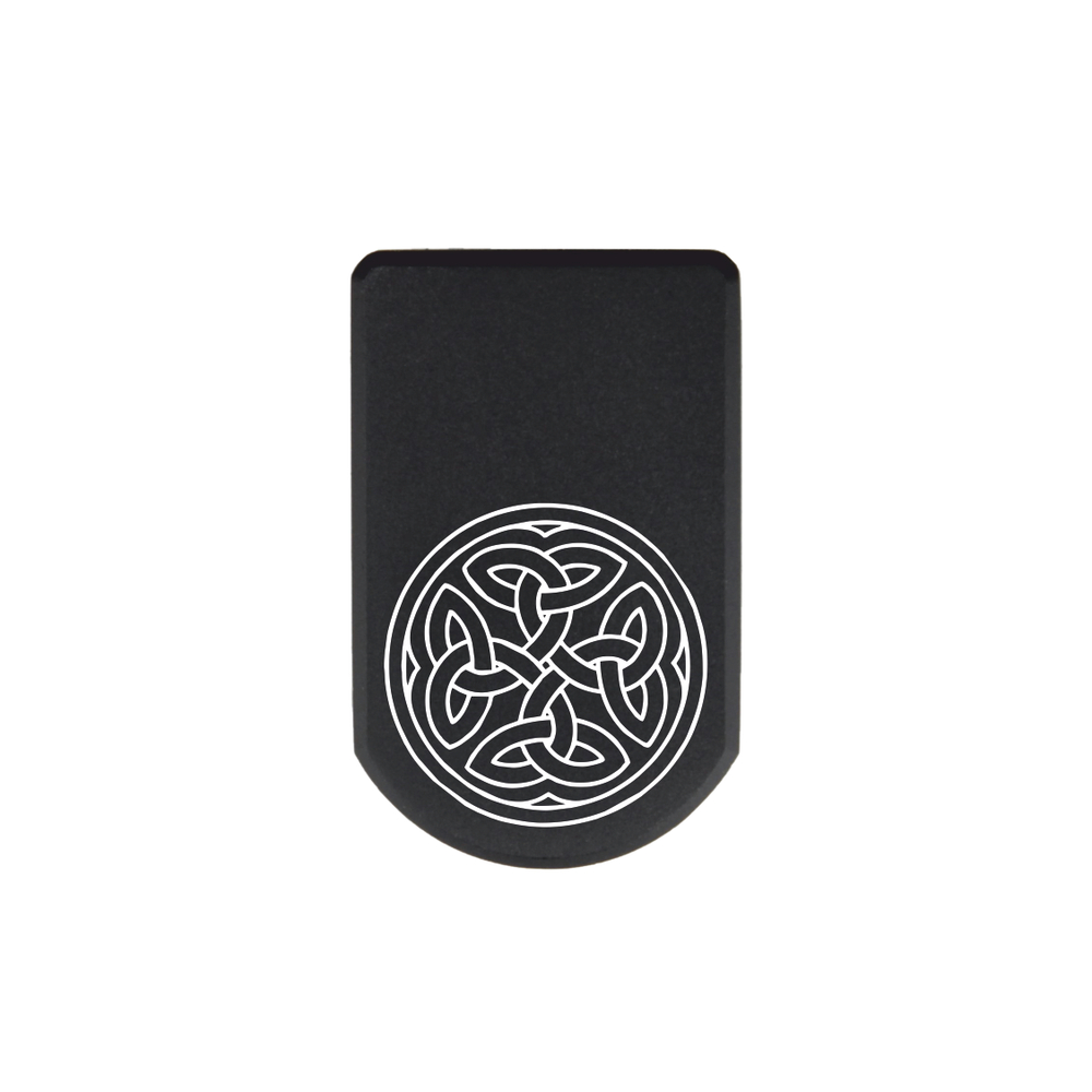 Пятка +3 патрона для магазинов Grand Power, ПЛК, CZ, Tanfoglio с гравировкой Кельтская мифология