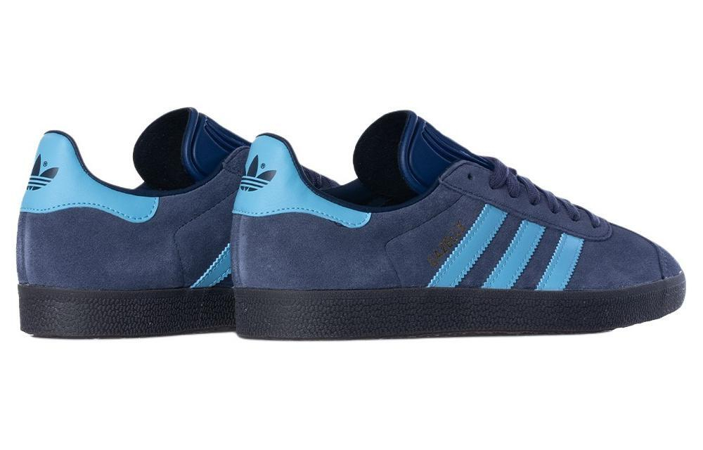 Adidas originals Gazelle non-slip low-top sneakers men's dark blue