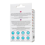 Ярко-розовое виброяйцо с пультом ДУ 10см ToyFa L'eroina 561029