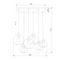 Подвесная люстра TK Lighting 2833 Cubus