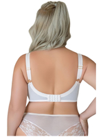 Бюстгальтер больших размеров Brilliant Kris Line Белый 75G