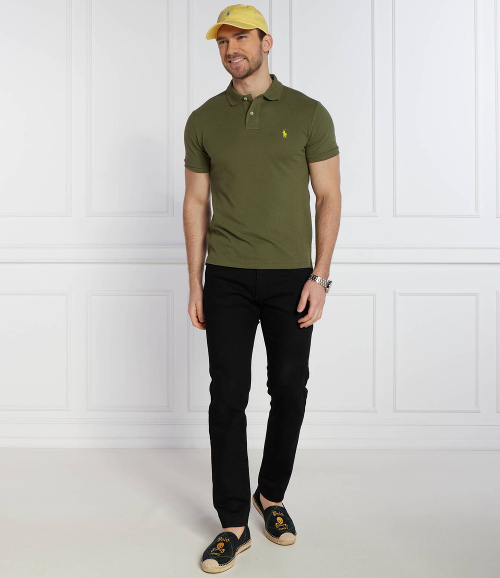 Поло POLO RALPH LAUREN - зеленый(710536856)