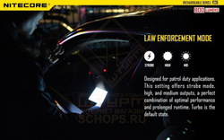 Фонарь Nitecore R25 с док станцией