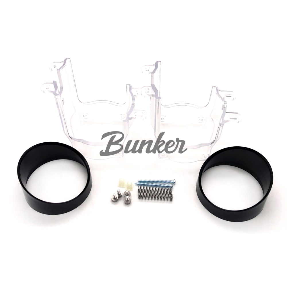 Светодиодные линзы Bi-Led модули для ПТФ Toyota TaKiMi GTR FOG 3.0" 6000K 12V