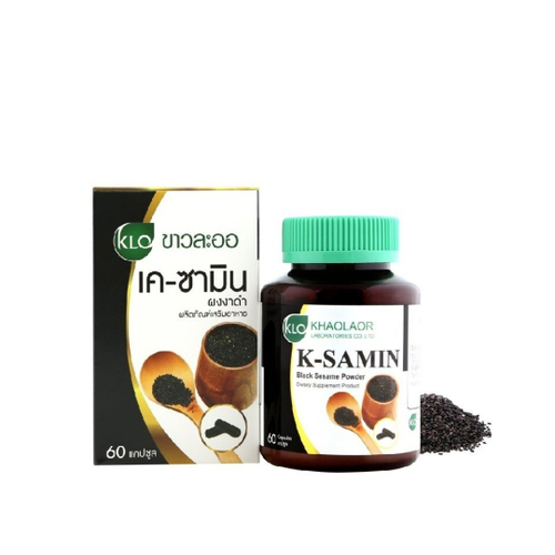 Капсулы - Черный кунжут K-Samin Khaolaor