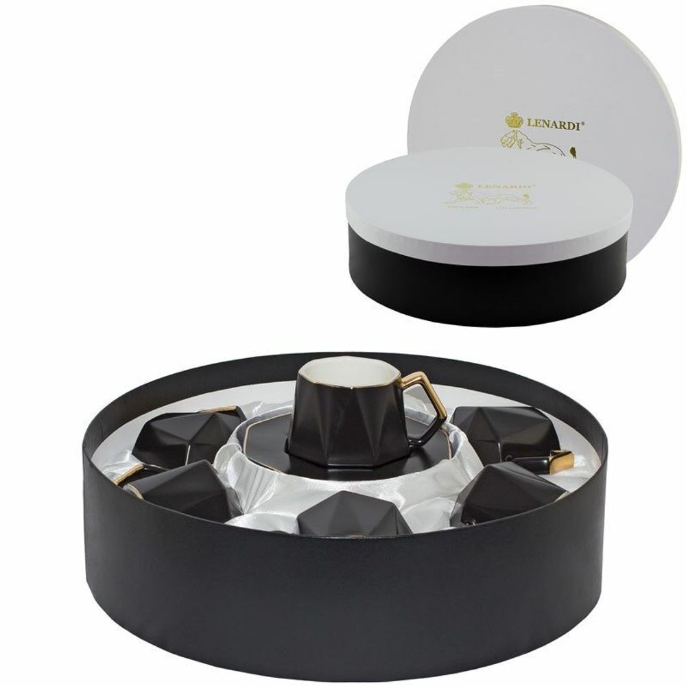 Lenardi 106-168 Чайный сервиз 10пр. 270 мл в под.уп.(х4)Фарфор