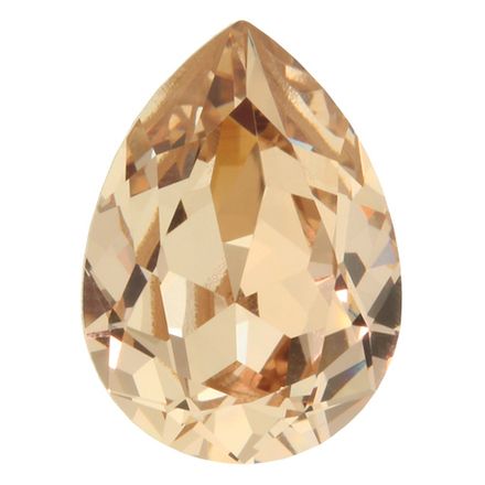 evoli 4320 Pear Fancy Stone - Light Silk