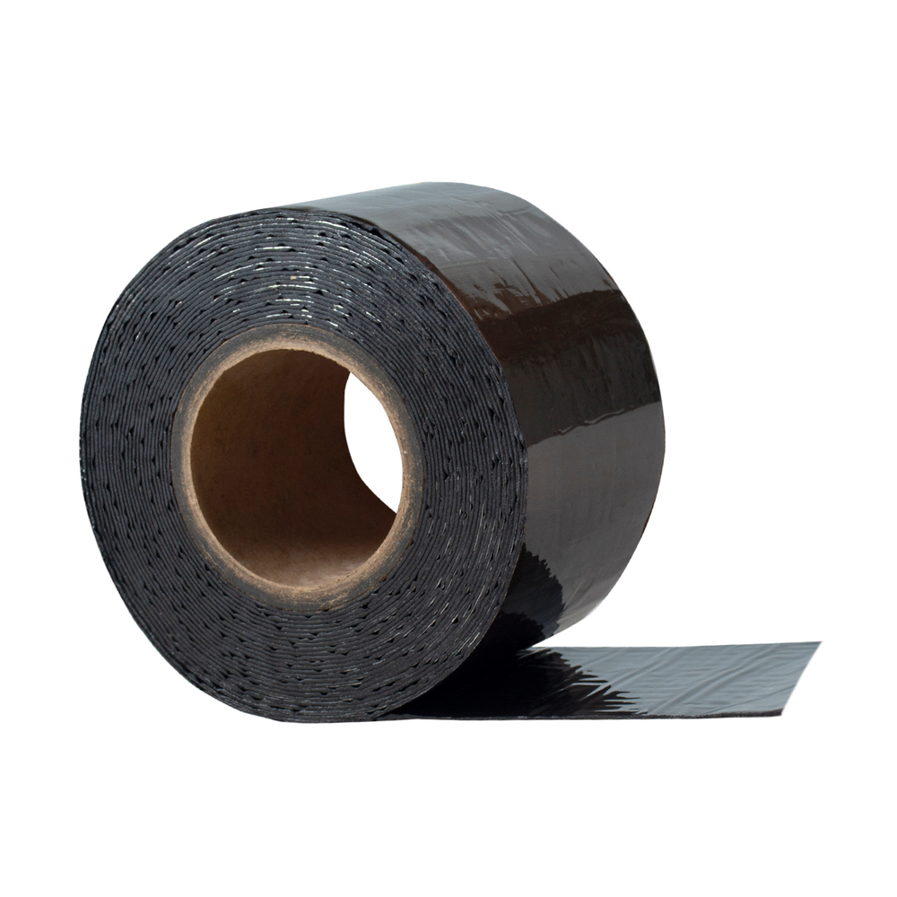 Лента кровельная битумная Шабашка, 10 см x 10 м, коричневая