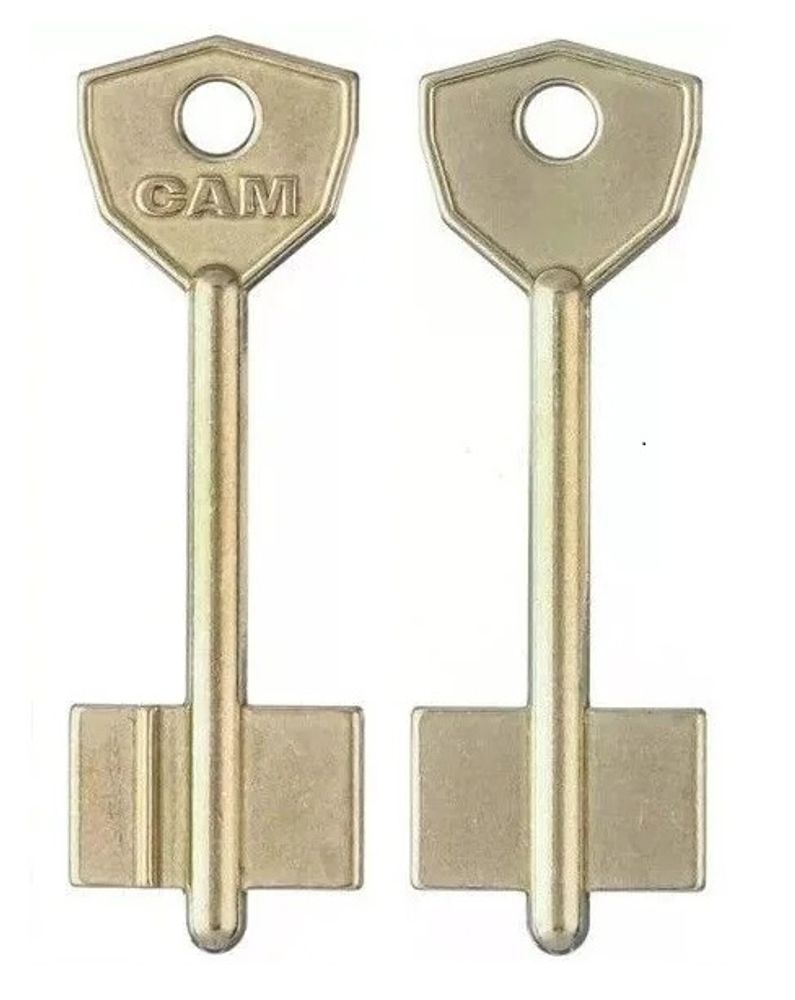 Заготовка сувальдного ключа 14186 SAM2D (желтый)